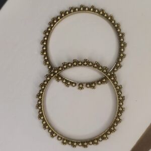 Pair of Gold Tone Bangles